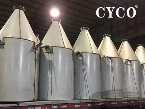 Cleaning System for Conical Mixing Tanks