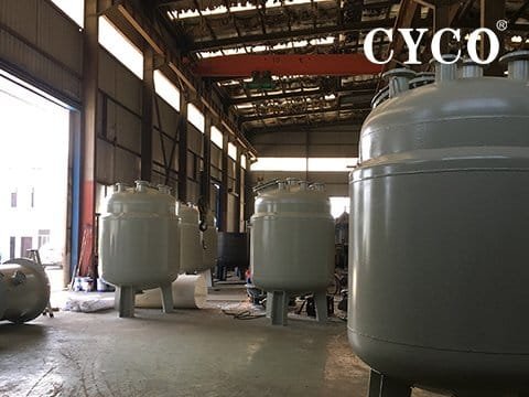 Hard Bar Fixed Lifting Tank Cleaning System