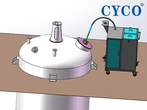 Mobile Reactor Cleaning Trolley